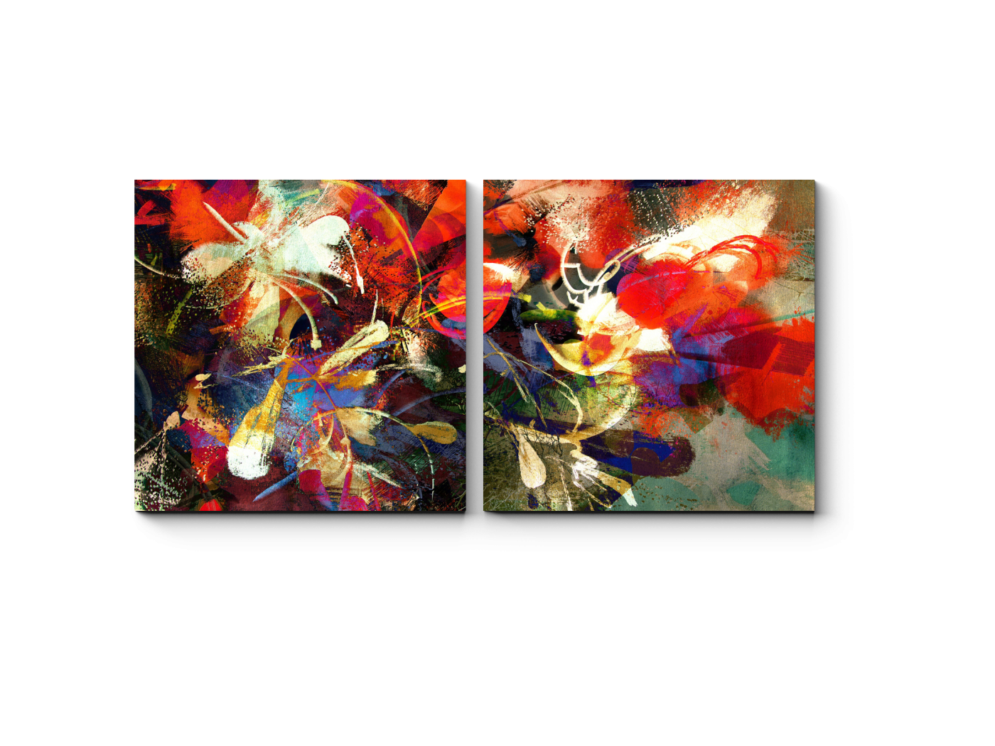 

Модульная картина Picsis, Вдохновение красным (20x30)