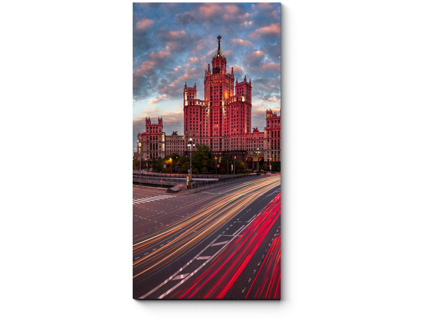 

Модульная картина Picsis, Величественная Москва (20x20)