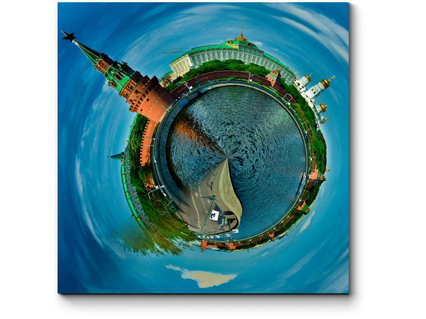 

Модульная картина Picsis, Планета Москва (20x20)