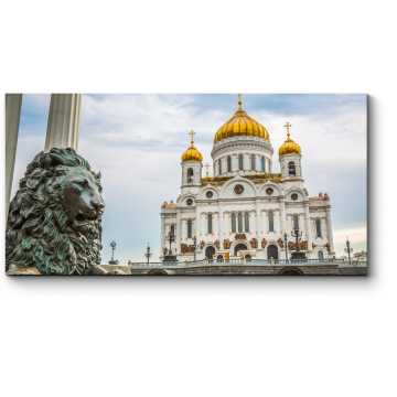 Модульная картина Храм Христа Спасителя в Москве