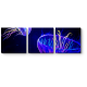 Модульная картина Сияющие медузы