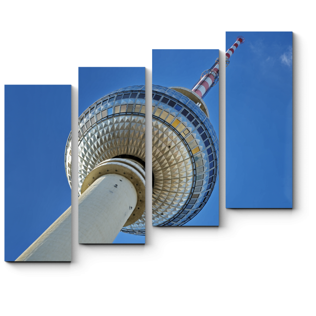 Модульная картина Берлинская телебашня