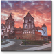 Модульная картина Мирский замок в Беларуси 