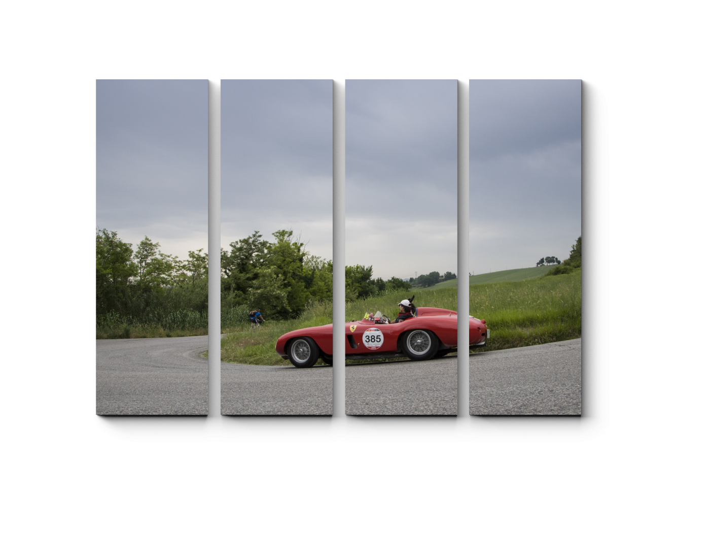 

Модульная картина Picsis, FERRARI 750 Monza Spider Scaglietti 1955 (20x30)