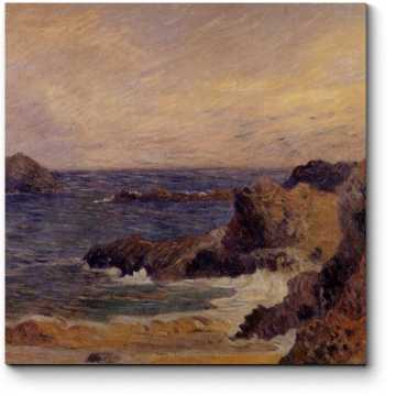 Модульная картина Скалы на побережье