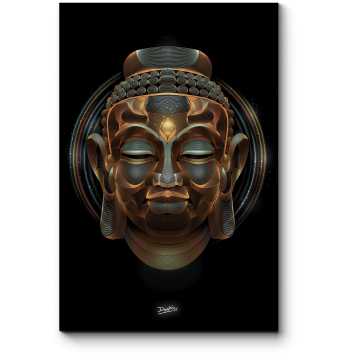 Модульная картина Лицо Будды
