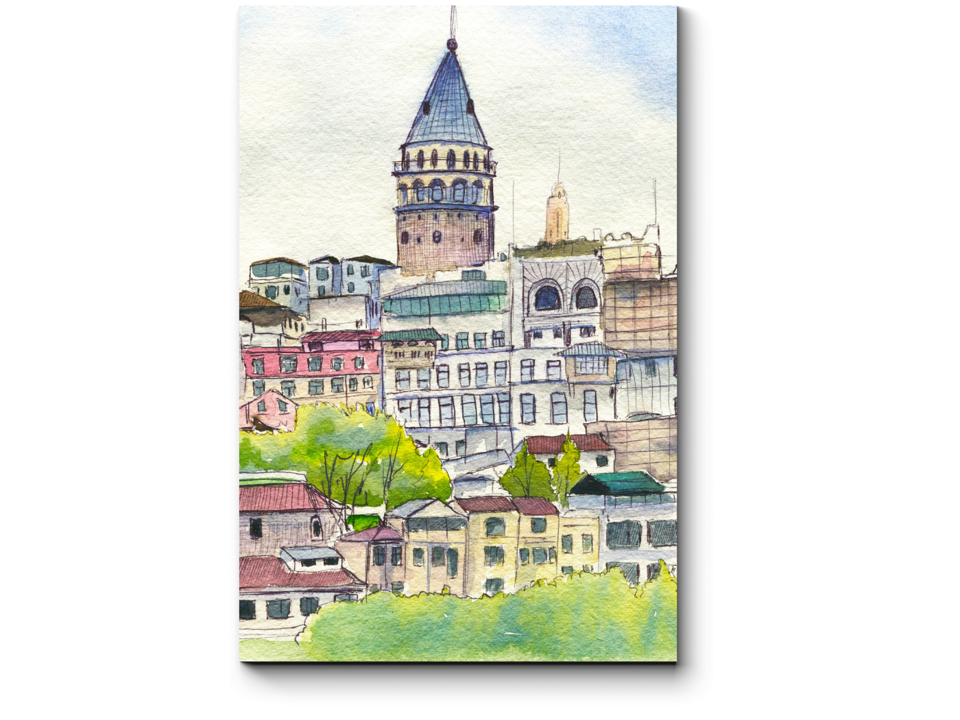 

Модульная картина Picsis, Галатская башня в Стамбуле (20x30)