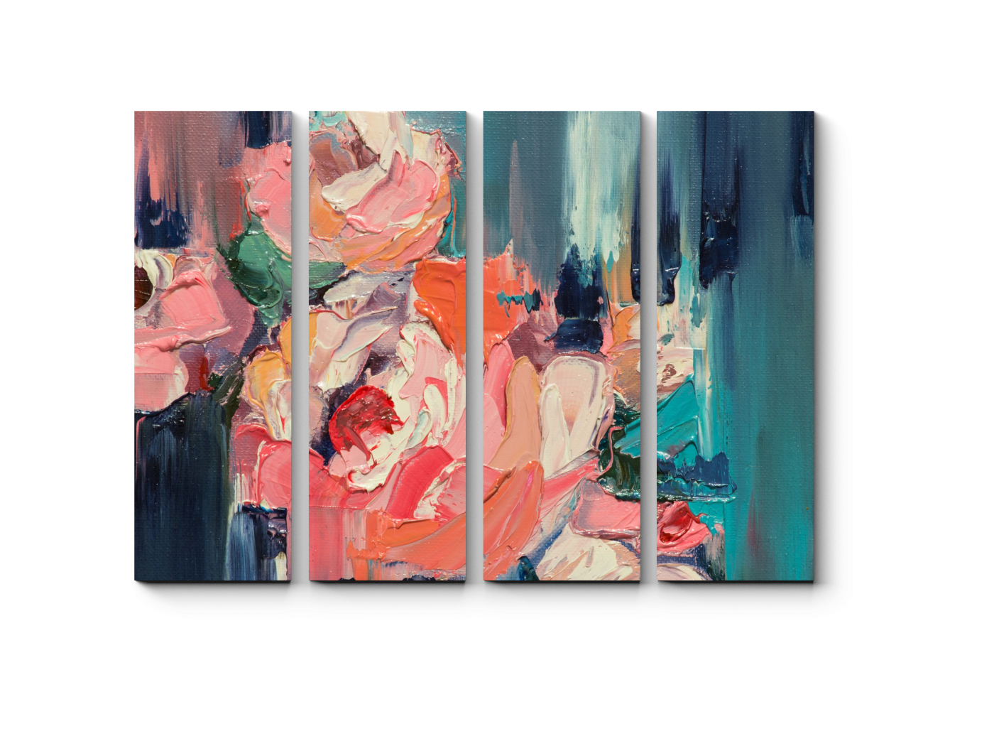 

Модульная картина Picsis, Пышные розы (20x20)