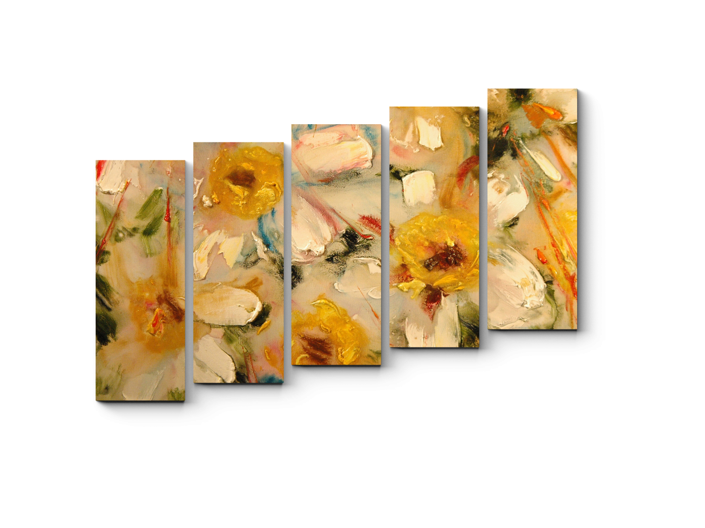 

Модульная картина Picsis, Солнечные нарциссы (20x20)