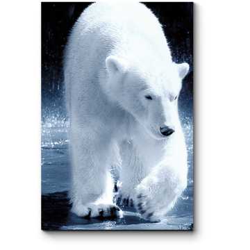 Модульная картина Белый полярный красавец