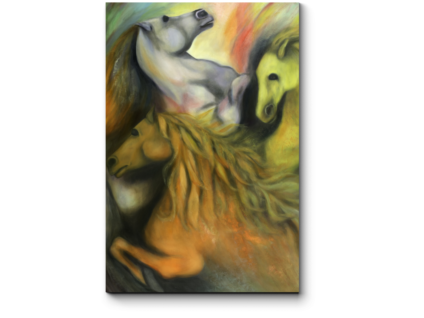 

Модульная картина Picsis, Величественное трио (20x20)