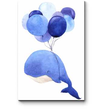 Модульная картина Голубая мечта кита