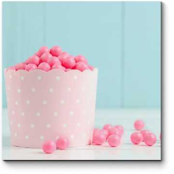 Модульная картина Розовые конфетки