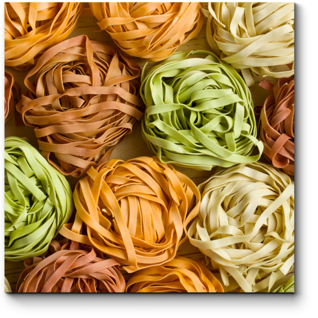 Цветная итальянская паста. Цветные макароны. Цветная лапша. Разноцветная паста.