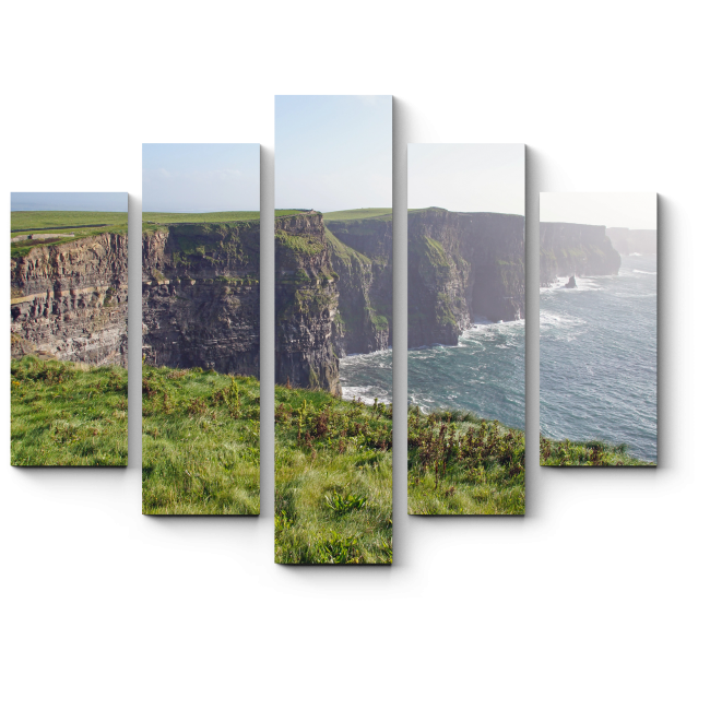 Модульная картина Чарующие скалы на побережье Ирландии