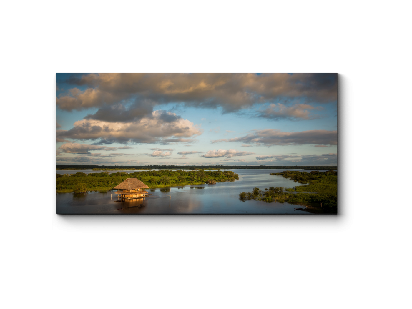 

Модульная картина Picsis, Хижина на воде (20x30)