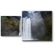 Модульная картина Захватывающий дух вид на горный водопад