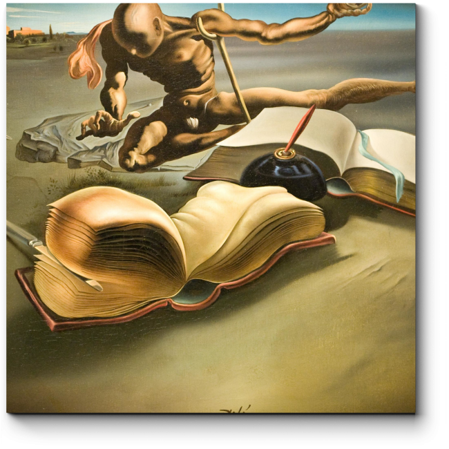 Книга про картину и мужчину