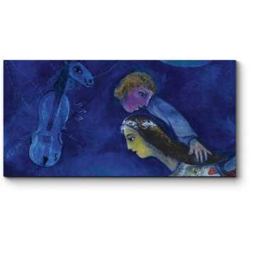 Модульная картина В ночь красного петуха, Марк Шагал