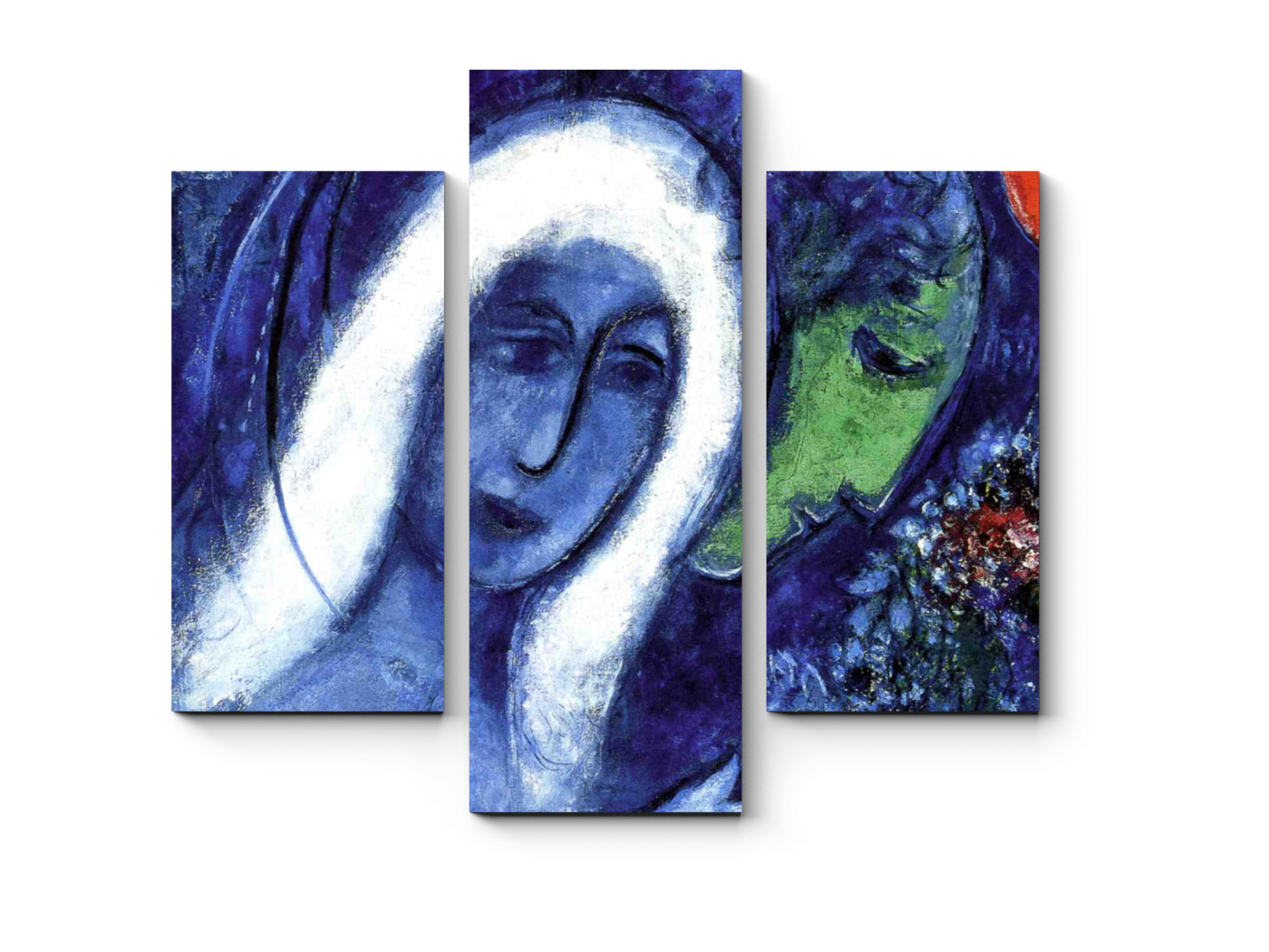 

Модульная картина Picsis, Елисейские поля, Марк Шагал (20x20)