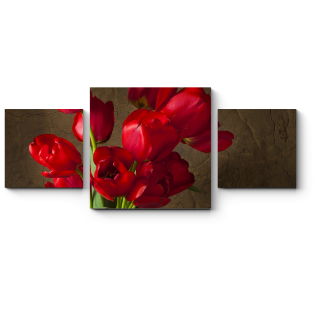 Модульная картина Прекрасные тюльпаны