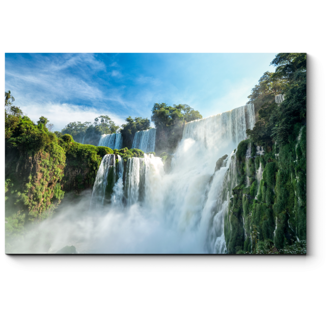 Модульная картина Удивительные водопады Игуасу