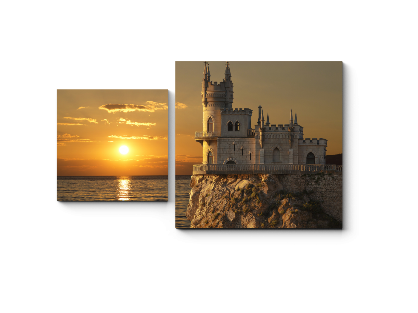 

Модульная картина Picsis, Swallow's Nest castle (20x20)