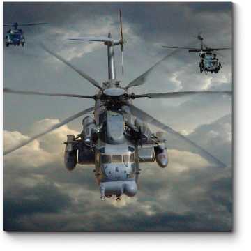 Модульная картина Вертолеты
