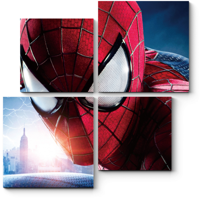 Модульная картина Spider-man