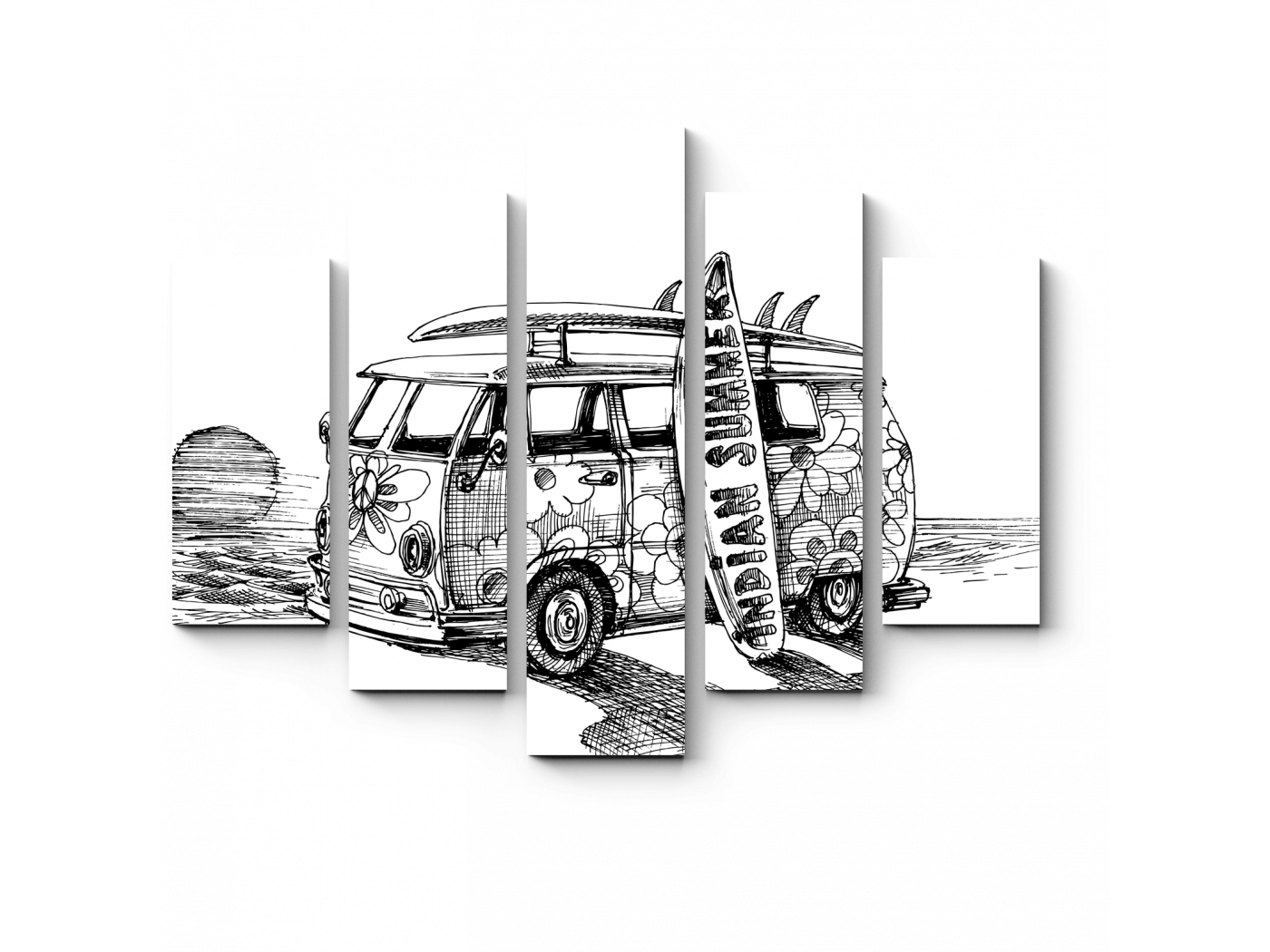 

Модульная картина Picsis, Пляжный отдых (20x20)