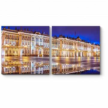 Модульная картина Зимний Дворец, Санкт-Петербург