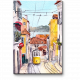 Модульная картина На узких улочках Лиссабона 