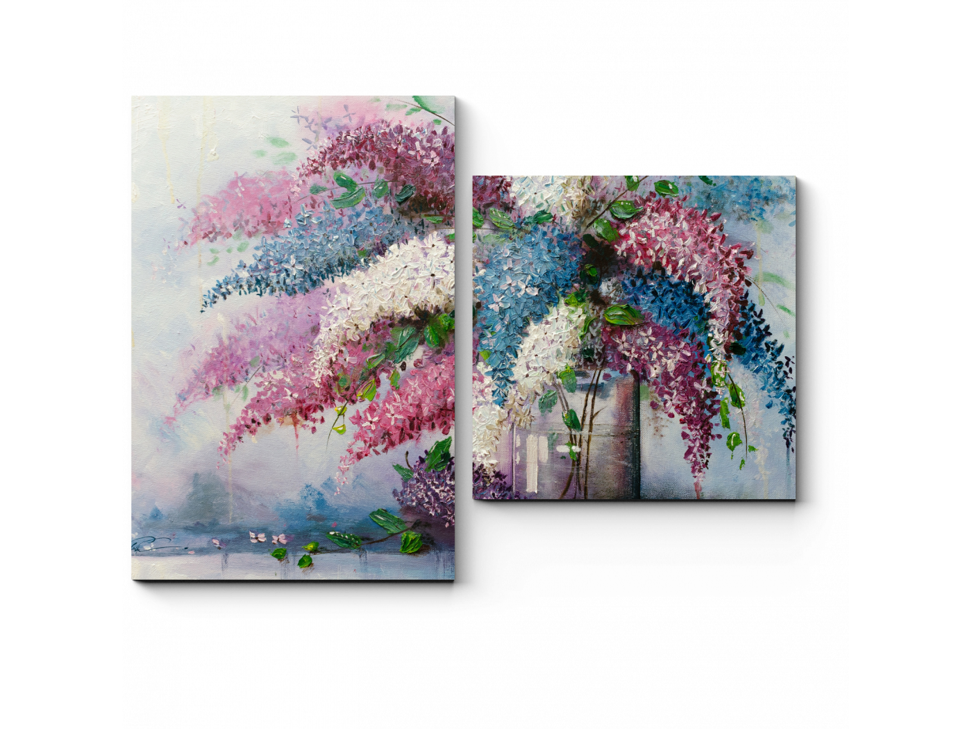 

Модульная картина Picsis, Ароматный букет сирени (20x20)