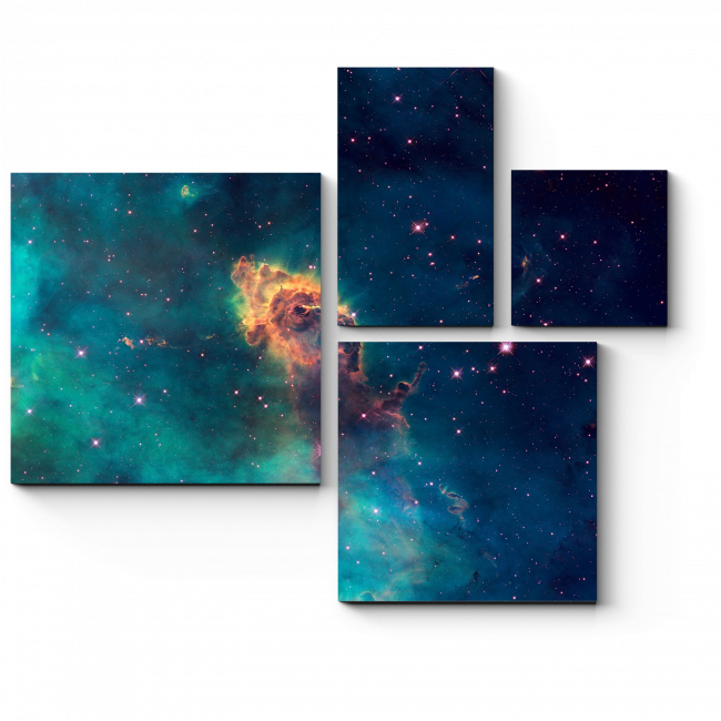 Модульная картина Звездная Вселенная