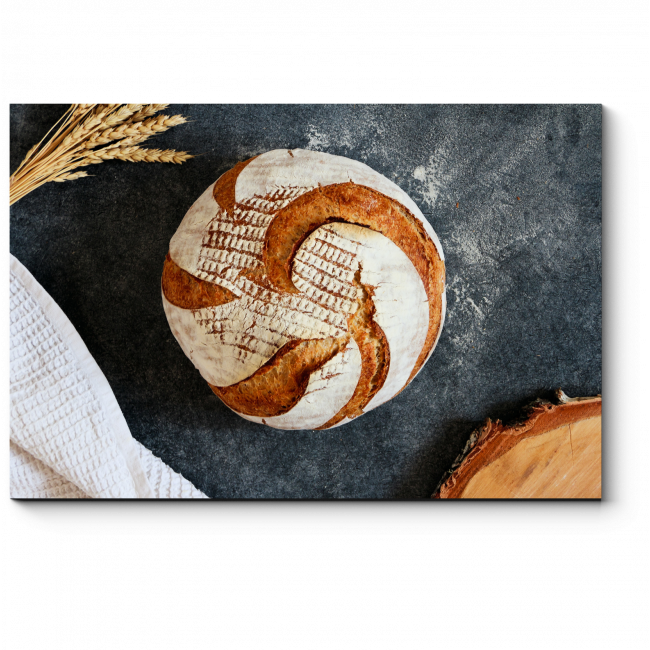 Модульная картина Хлеб-всему голова