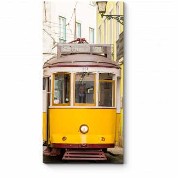 Модульная картина Лиссабонский трамвай