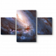 Модульная картина Свет галактик
