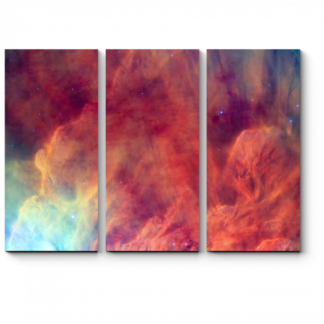 Модульная картина Краски космоса