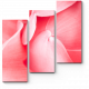 Модульная картина Бутон розы