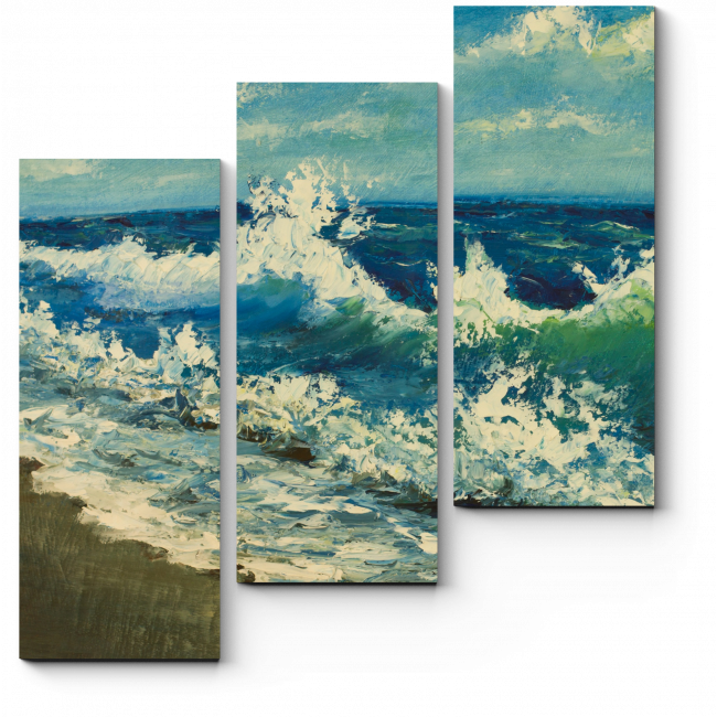 Модульная картина Море импрессионизма