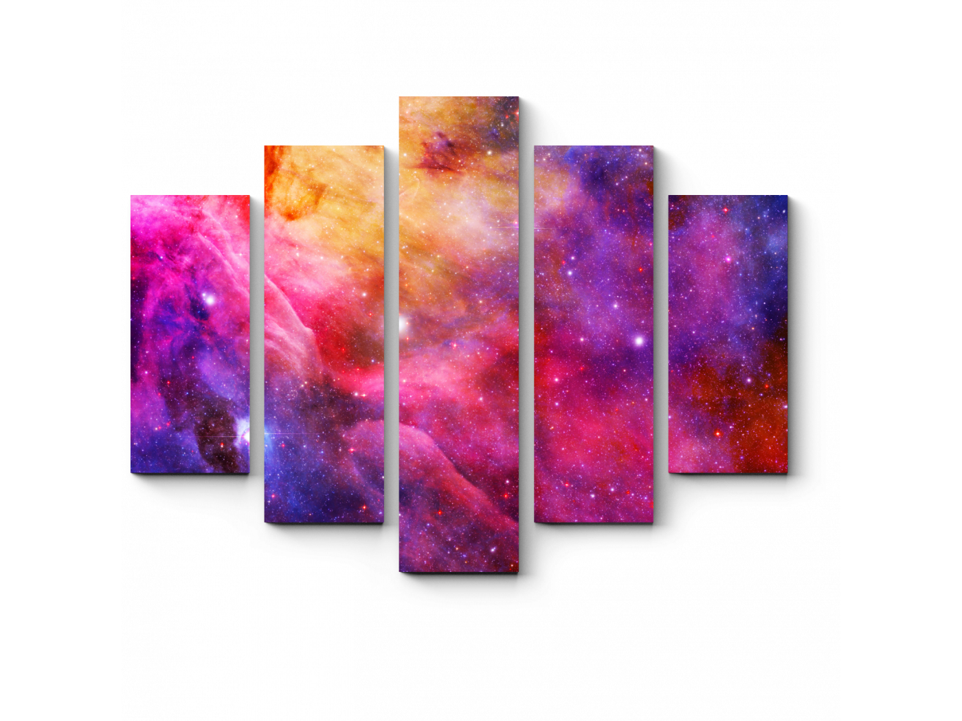 

Модульная картина Picsis, Вселенная цвета (20x30)