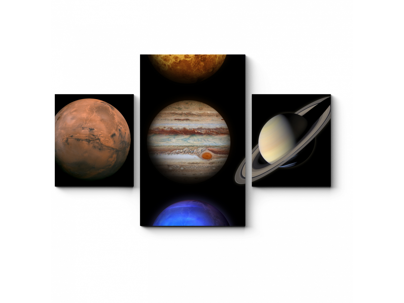 

Модульная картина Picsis, Планеты солнечной системы (20x20)