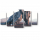 Модульная картина Обломки скал