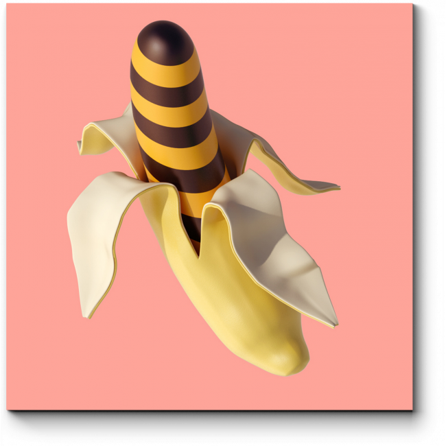 Модульная картина Медовый банан