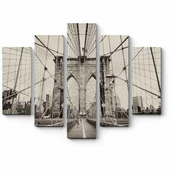 Модульная картина Все мосты ведут в Нью-Йорк